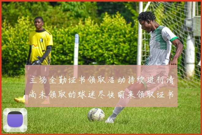主场全勤证书领取活动持续进行请尚未领取的球迷尽快前来领取证书